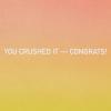American Greetings Funny Graduation Card (Way to Guac it!)(You Crushed It)