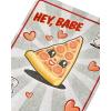 American Greetings Funny Romantic Card (Waffle-y Cute)(Pizza Dat)