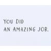 American Greetings Graduation Card (Thumbs-Up)(Amazing Job)