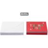 American Greetings Holiday Thank you Cards with Envelopes, Red Snowflakes (25-Count)(CHRISTMAS THANK YOU LTG 25CT)