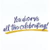 American Greetings Mazel Tov Congratulations Card (Every Bit of Happy)(All the Celebrating)