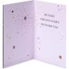American Greetings Mazel Tov Congratulations Card (Every Bit of Happy)(Stars and Starbursts on Black)