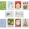 American Greetings Mini Christmas Cards for Kids Lunch Boxes, Holiday Cheer (40-Count)(Holiday Cheer)