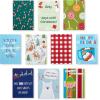 American Greetings Mini Christmas Cards for Kids Lunch Boxes, Holiday Cheer (40-Count)(Holiday Cheer)