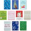 American Greetings Mini Christmas Cards for Kids Lunch Boxes, Holiday Cheer (40-Count)(Holiday Cheer)