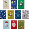 American Greetings Mini Christmas Cards for Kids Lunch Boxes, Holiday Cheer (40-Count)(Santa and Friends)