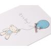 American Greetings New Baby Boy Card (Bear with Balloon)(Bear with Balloon)