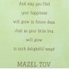 American Greetings New Baby Boy Card for Baby Bris (Happiness Will Grow)(Baby Onesie)