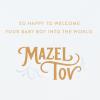 American Greetings New Baby Boy Card for Baby Bris (Happiness Will Grow)(Welcome Your Baby Boy)