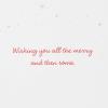 American Greetings Pop Up Christmas Card (Brightest Wishes)(Christmas Spot Series)