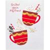American Greetings Pop Up Christmas Card (Brightest Wishes)(True Friendship)