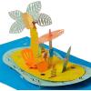 American Greetings Pop Up Romantic Birthday Card (Romantic)(Tropical)