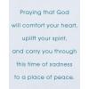 American Greetings Religious Sympathy Card (Everlasting Home)(Faith  Hope  and Love)