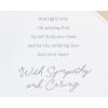 American Greetings Religious Sympathy Card (Everlasting Home)(He’s There)