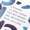 American Greetings Retirement Card (Time of Your Life)(The Very Best)