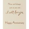 American Greetings Romantic Anniversary Card (Greatest Gift)(I Will)