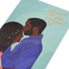 American Greetings Romantic Anniversary Card (Love You With All My Heart)(Couple Kissing Her Forehead)