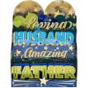 American Greetings Romantic Card for Husband (The World To Me)(Modern Shadowbox FD Lettering)