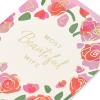 American Greetings Romantic Card for Wife (Every Way Imaginable)(Floral pattern lettering)