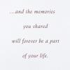 American Greetings Sympathy Card (New Star, Shine Forever)(Lily of the Valley)