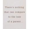 American Greetings Sympathy Card for Loss of Father (Trees)(Nothing Can Compare)