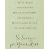 American Greetings Sympathy Card for Loss of Father (Trees)(Trees)