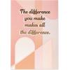 American Greetings Thank You Card (Appreciated)(Pattern)