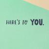 American Greetings Thank You Card (Grateful For All You Give)(Here’s to You)