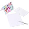 American Greetings Thank You Cards with Envelopes, Multicolored Lettering (48-Count)(Multicolored Lettering)
