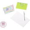 American Greetings Thank You Cards with Envelopes, Multicolored Lettering (48-Count)(Multicolored Script)