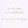 American Greetings Wedding Card (Your Day)(An Incredible Love)
