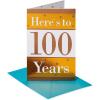imageAmerican Greetings 100th Birthday Card Heres To 100 YearsHeres To 100 Years