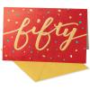 imageAmerican Greetings 50th Birthday Card Wonderful Life Youre LivingBe Bold