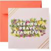 imageAmerican Greetings Card for Mom on Birthday Mothers Day or Thinking of You Forever GratefulStrong  Brave  Beautiful