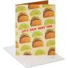 imageAmerican Greetings Funny Card for Fathers Day Graduation or Thank You Lets Taco Bout YouLets Taco Bout You