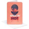 imageAmerican Greetings Funny Romantic Card Smokin HotSmokin Hot Grill