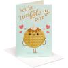 imageAmerican Greetings Funny Romantic Card Waffley CuteWaffley