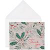 imageAmerican Greetings Holiday Thank you Cards with Envelopes Red Snowflakes 25CountCHRISTMAS THANK YOU HOLLY 25CT