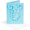 imageAmerican Greetings New Baby Boy Card Bear with BalloonSo Tiny So Cute