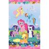 imageAmerican Greetings Plastic Table Cover for Arts ampamp Crafts My Little Pony Party Supplies 1Count