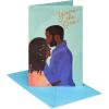 imageAmerican Greetings Romantic Anniversary Card Love You With All My HeartCouple Kissing Her Forehead