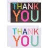 imageAmerican Greetings Thank You Cards with Envelopes Multicolored Lettering 48CountMulticolored Lettering
