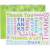 imageAmerican Greetings Thank You Cards with Envelopes Multicolored Lettering 48CountMulticolored Script