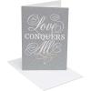 imageAmerican Greetings Wedding Card Love Conquers AllLove Conquers All