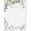 American Greetings 5×7 Invitation with Envelopes for Wedding, Birthday, Baby Shower, Floral (25-Count)(Floral Invitation)