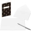 American Greetings Blank Thank You Cards with Envelopes for Wedding, Birthday, Baby Shower, Floral (48-Count)(BULK TY WED FORMAL)