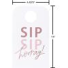 American Greetings Blank Thank You Cards with Envelopes for Wedding, Birthday, Baby Shower, Floral (48-Count)(Wedding Sip Sip)