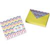 American Greetings Thank You Cards with Envelopes, Multicolored Chevron (50-Count)(Multicolored Chevron)