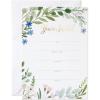 American Greetings 5×7 Invitation with Envelopes for Wedding, Birthday, Baby Shower, Floral (25-Count)(Floral Invitation)