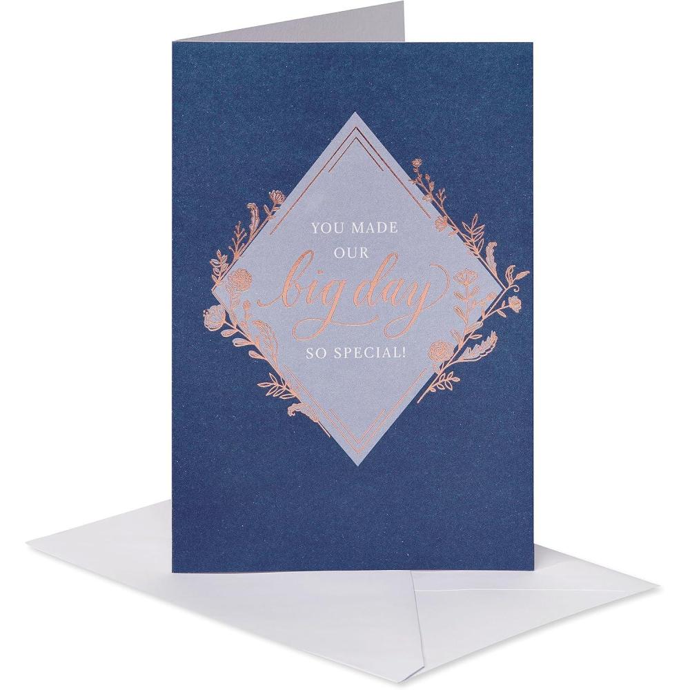imageAmerican Greetings Wedding Thank You Cards Much More Wonderful 8Count